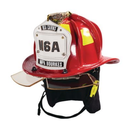 Cairns® N6A Houston™ Leather Fire Helmet. Northeast Rescue Systems